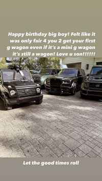 Scott Disick Gifts Mason 'Mini' G Wagon for 1st Car